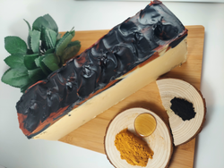 Activated Charcoal, Turmeric and Honey loaf